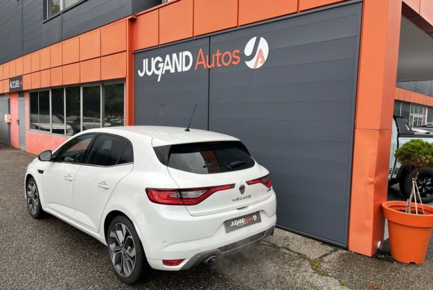 RENAULT MEGANE TCE 130 GT-LINE BLANC NACRE