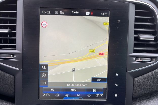 RENAULT MEGANE TCE 130 GT-LINE BLANC NACRE