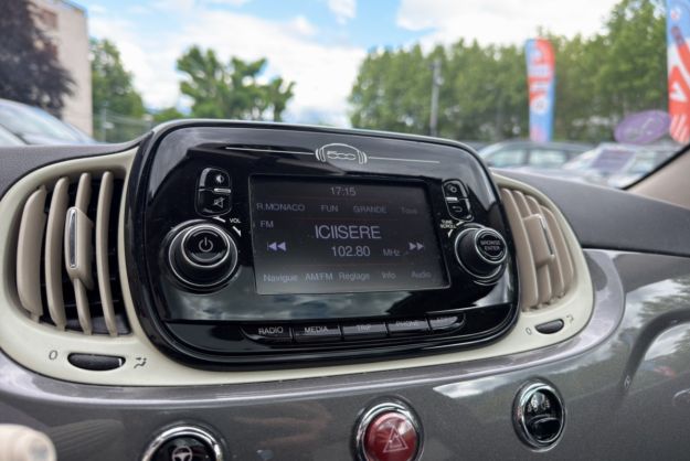 FIAT 500 1.2 69 LOUNGE TOIT PANO RADAR AR