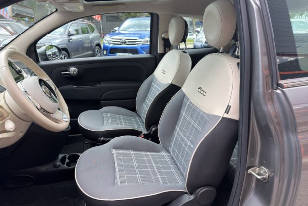 FIAT 500 1.2 69 LOUNGE TOIT PANO RADAR AR
